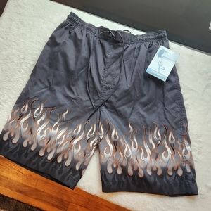 B1G1! Sonoma by Kohl's | Pro-active Swimwear | Flame Design | NWT | Back Pocket